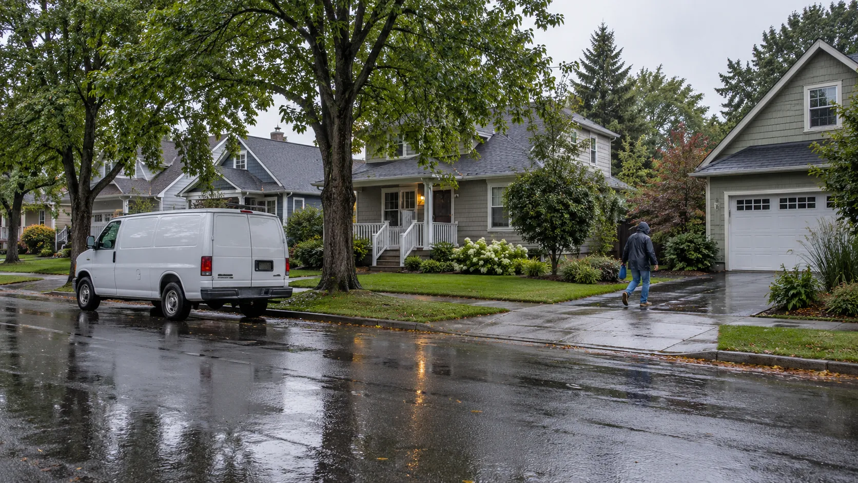 Homes in the Raleigh-Durham area served by local water damage providers